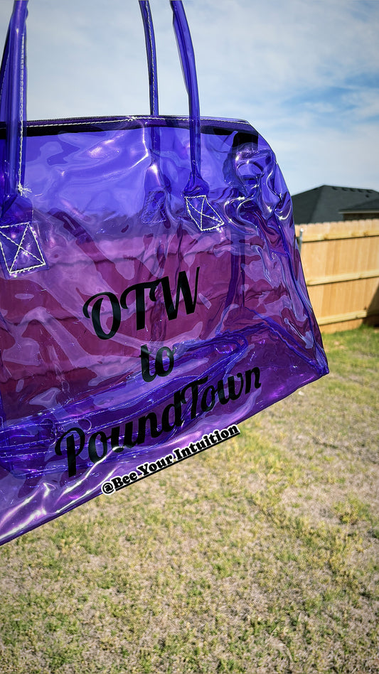 Spend The Night Bag Purple